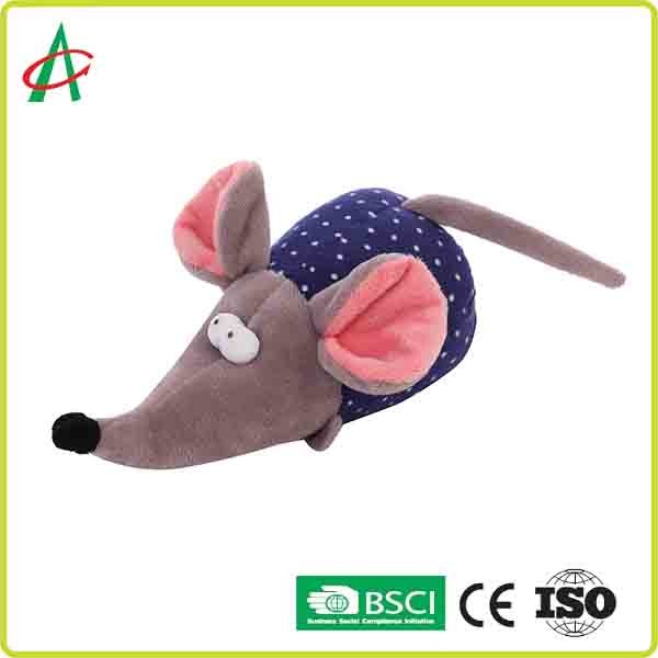 Неуничтожаемая мыши игрушек кота и собаки игрушка плюша пискливой мягкой форменн