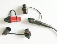 O remendo exterior Dustproof da fibra ótica cabografa o mini conector do SC/adaptador IP67
