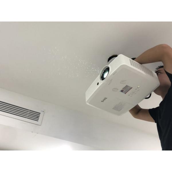 1920x1200 5500 Lumen Multimedia Projector Multimedia Projector With Manual Zoom