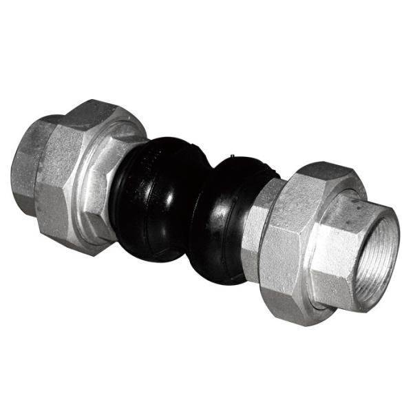 Threaded Water Pipe Fittings Rubber Expansion Joint NBR EPDM