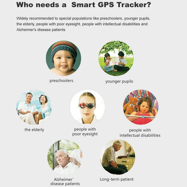 Mini GSM GPS Tracker Child Kids Elderly SOS Emergent Help Communicator Sender W/ Microphone Speaker for 2-Way Phone Talk
