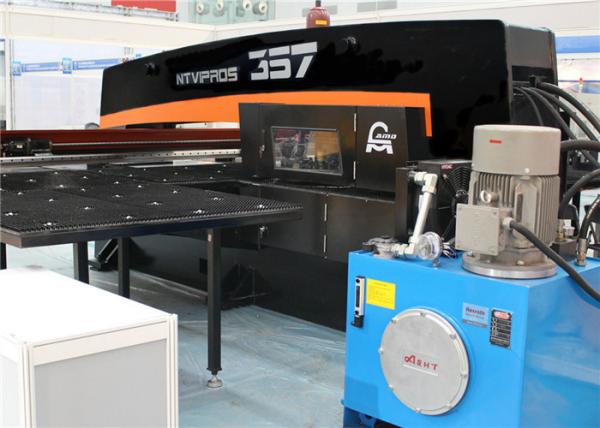 Multi Stations Amada Turret Punching Machine With Digital AC Servo Motor