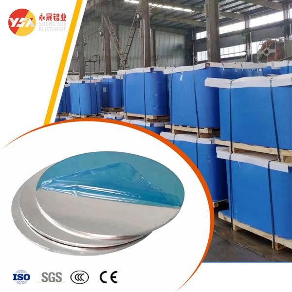 Food Grade Cookware Aluminum Circle Disc Deep Drawing Blank for Frying Pan Pressure Cooker Bakeware