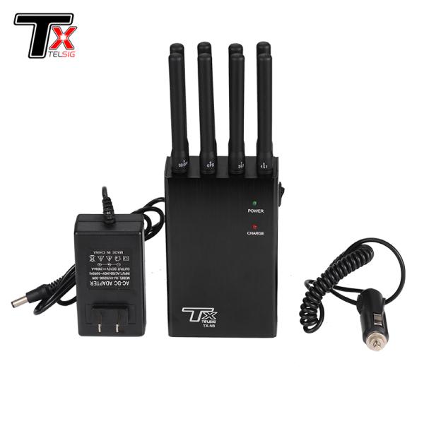 Jammers сигнала VHF UHF GPS WiFi портативные с 2-3 часами работают время