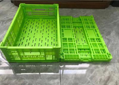 caixas plásticas dobráveis de carregamento do fruto 20kg vegetal