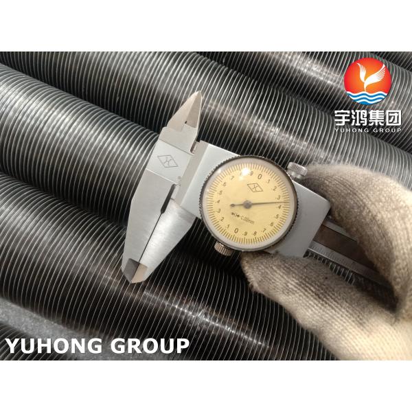 ASME SB163 Embedded G Type Monel 400 Finned Tube With AL Fin