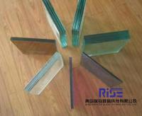 Vidrio de seguridad laminado templado de 6.38-12.38 mm con superficie grabada con ácido congelado