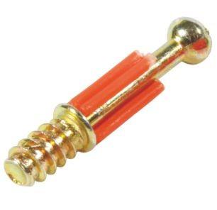 Self Tapping Joint Connector Bolts Yellow Zinc Carbon Steel With Plastic