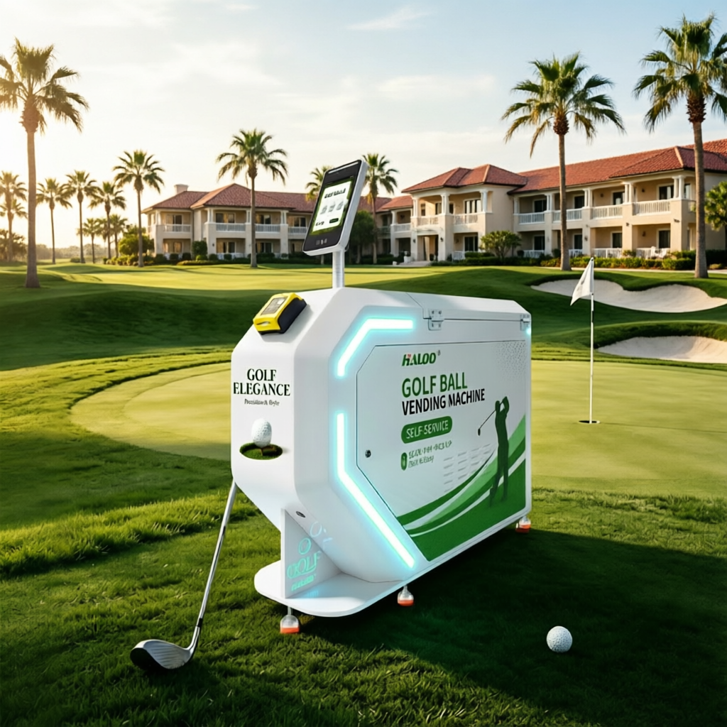 Haloo Golf Dispenser | 1000 Ball Large Capacity 1-second Automatic Induction Commercial Practice Range Intelligent Ball Supply Equipment