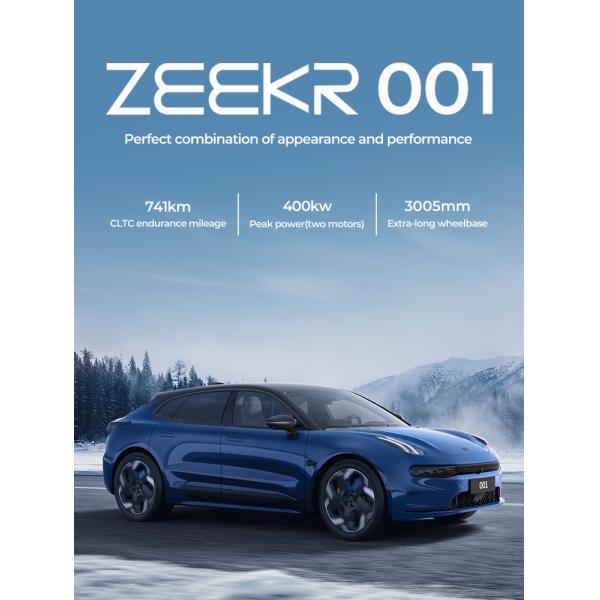 ZEEKR 001 Chinese Electric Car 200km/H 5 Door 5 Seater Hatchback