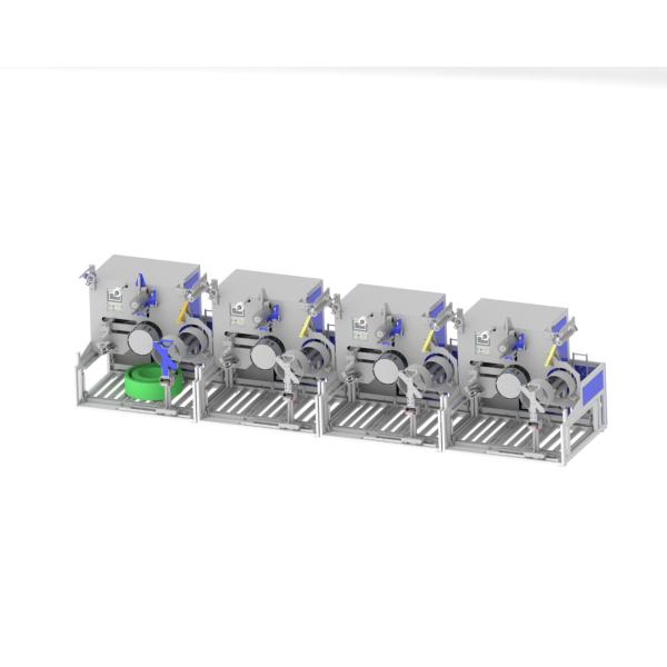 Fully Automatic PET Strap Winder with Max OD 820mm and Integrated Automatic Palletizing System