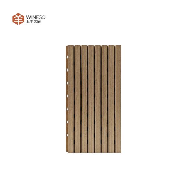 E0 Environmental Protection Grooved Acoustics Panels in Contemporary Projects
