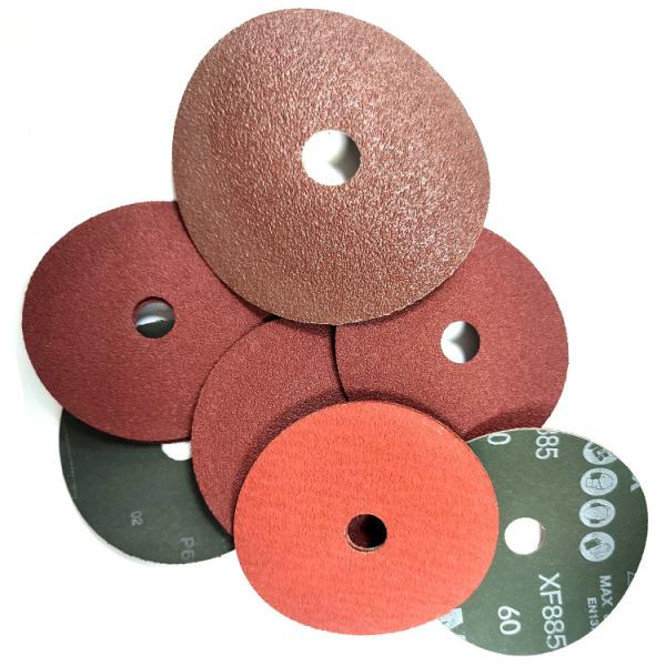 180*22 Vsm Fiber Polishing Disc 1 Hole Disc For Metal fiber disk pad Fiber Paper Backing