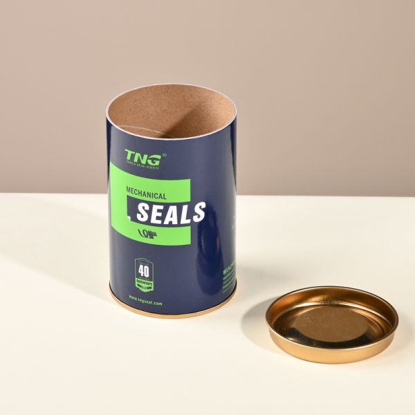 Shipment FCL Food Paper Tube Packaging Customizable Options with Iron Lid