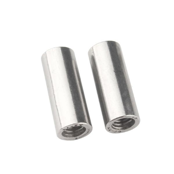 Black Oxide Finish Round Long Coupling Nut M2 M3 M4 M5 M6 M7 M8 M10 JIS Standard Extra Long Stainless Steel Coupling Nut