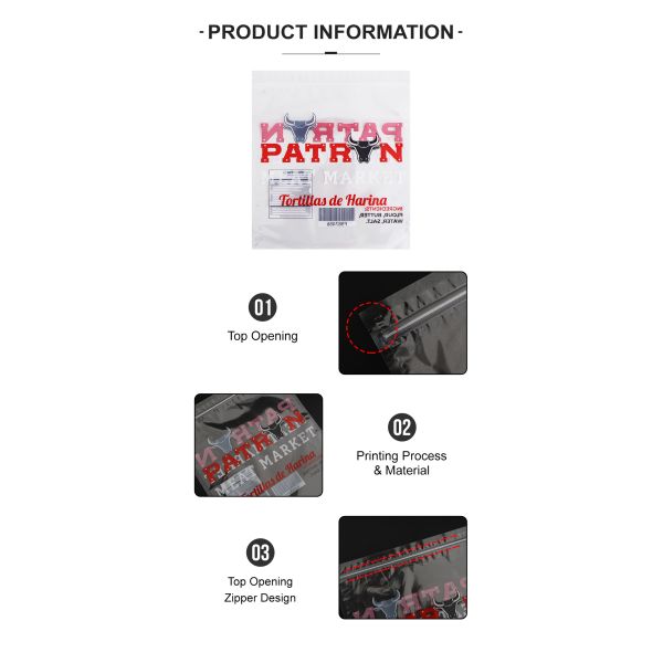 Custom Transparent Fresh Meat Packaging Bag Food Packaging Vacuum Sealed Bag For Frozen Shrimp Fish Beef