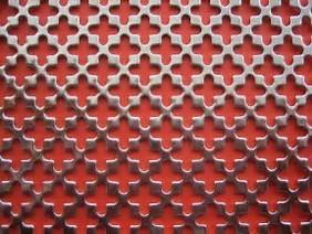 High Tensile Perforated Metal Mesh , 1.14mm Min Hole Dia Decorative Metal Sheets Lowes