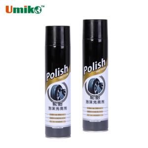 650ml High Gloss Tyre Foam Polish Vehicle Polish Spray For Deep Cleaning And Shine