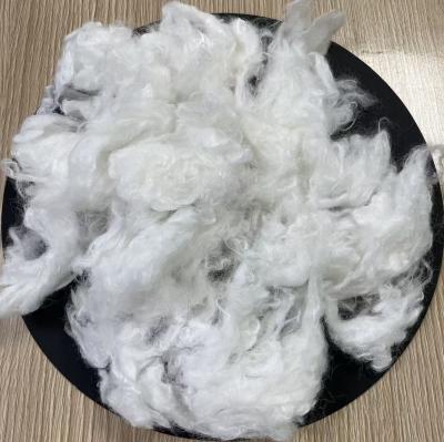 Flame Retardant Viscose Polyester Fiber 70-30 Blend White