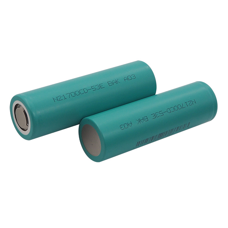 BAK N21700CD 53E 5300mAh 3.6V Rechargeable Cylindrical Lithium Ion Battery Cell For Power Tools