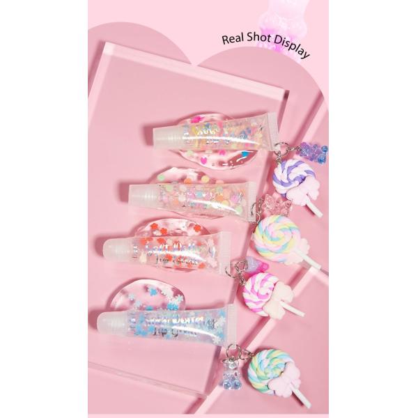 7ml Shimmering Clear Lip Oil Widely Available For A Flawless Look