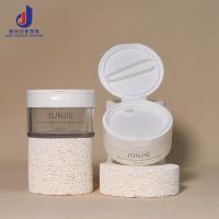 100g 50g Refillable Cosmetic Container With PET Flip Cap Clear Skincare Cream Makeup Butter Jar