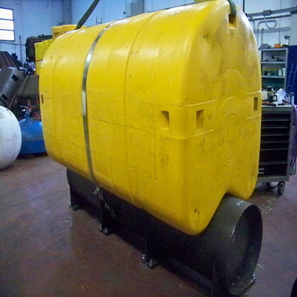Flutores para instalação de tubos de flutuação submarina / tubos de flutuação de HDPE