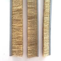 Fil de cuivre à brosses de porte industrielle pour le polissage 100 mm