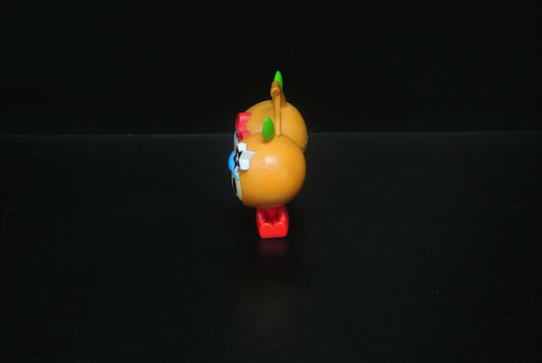 Orange Fruit Custom Plastic Toys Hard Figure Lovely For Promotion Gift