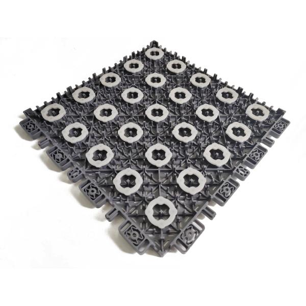 340x340mm Interlocking PP Sport Court Tiles for Basketball and Tennis