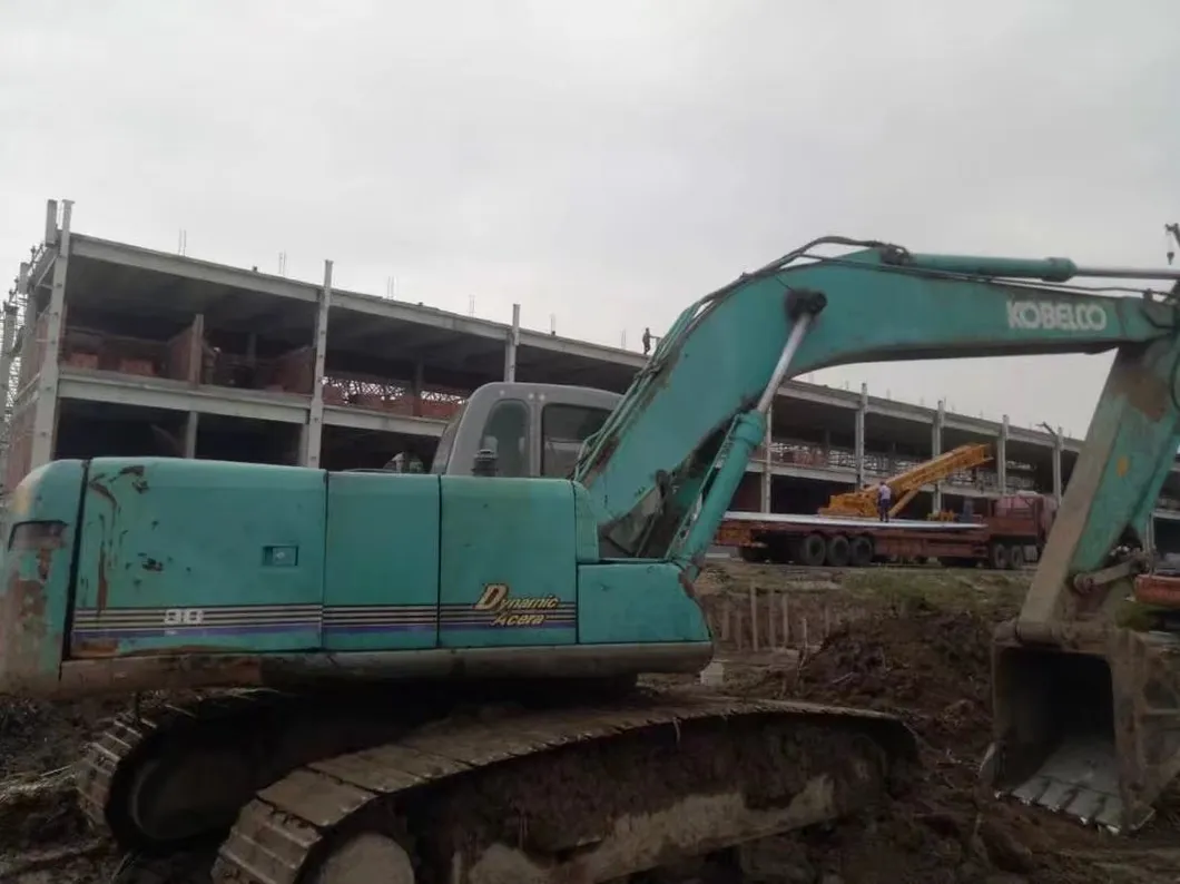 Good Performance Cheap Price Used Kobelco Sk200-6 Excavator Site Job Machinery