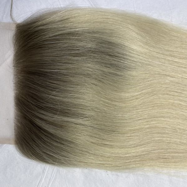 Free Part Kim K Full Transparent HD Lace Hair Topper Pieces 3X5 5x5 Swiss Lace Closure for White Women