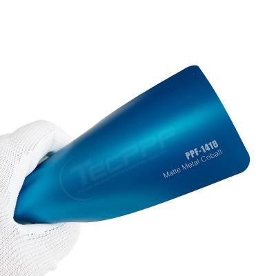 PPF-1418 Mat métal Cobalt Lavande Changement de couleur de la peinture Film de protection 8mil