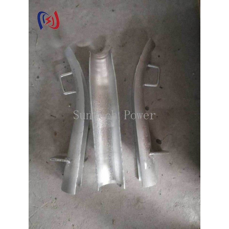 Heavy Duty Galvanized Steel Cable Protective Bend Board for Underground Cable Installation
