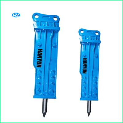 Light Duty Hydraulic Rock Breaker HYUNDAI 45mm Chisel Skid Steer Breaker Hammer