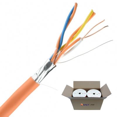 Cable de alarme de incêndio 2 núcleos 1/0.5tc mm Drain Wire Shielded Pair