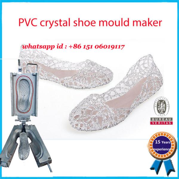 Transparent PCU  PVC Shoe Mold Monocolor 90-100 HRC High Hardness
