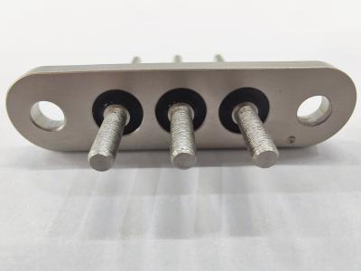 Electroless Nickel Plating Single Seal Terminals 30A 600V Temp Resistance Terminal Fixation Bolts