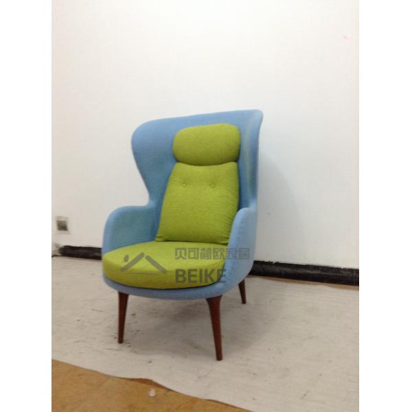 Ro Lounge Velvet Chair leisure living room hotel lobby chair