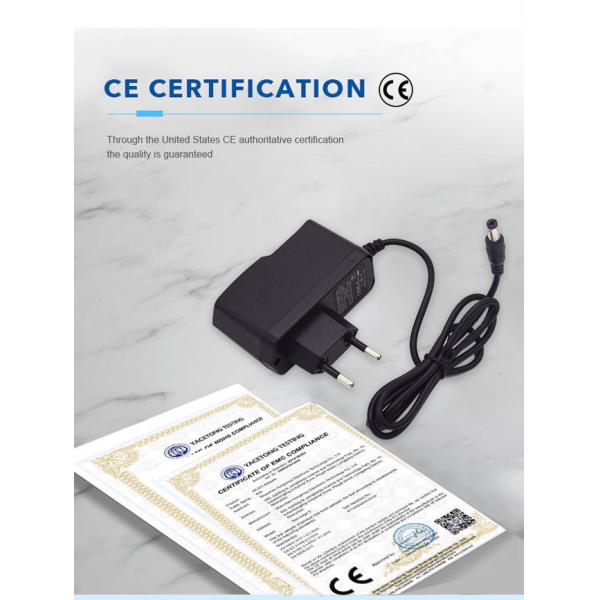 Black Led Power Adapter Ac Dc Us Eu Uk Au Plug Wall Mount 12v 1a