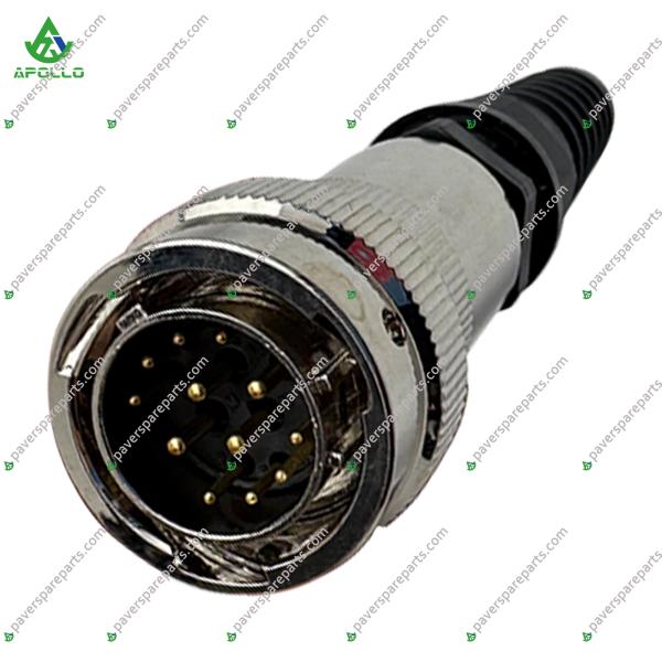 Résistance à la température Pièces de rechange pour paveur Apollo Antirouille Connecteur baïonnette 12 broches