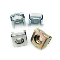 Noix de cage en acier inoxydable en acier au carbone M6 standard DIN plaqué au nickel pour fixation sécurisée