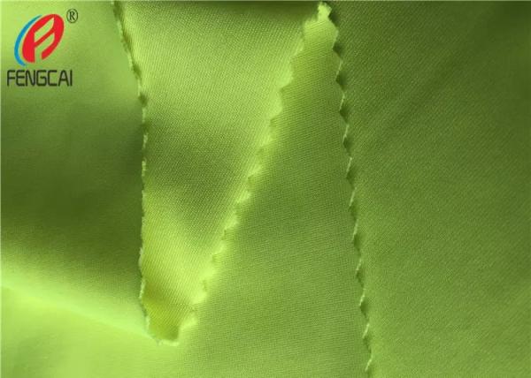 Solid Colour 86% Polyester 14% Spandex Fabric 4 Way Stretch Knitted