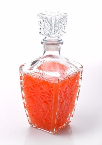 vodka glass bottle /tequila glass bottle/whiskey glass bottle