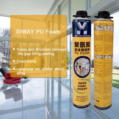 All Purpose Foaming Polyurethane Glue For Filling And Sealing High Thermal Insulation