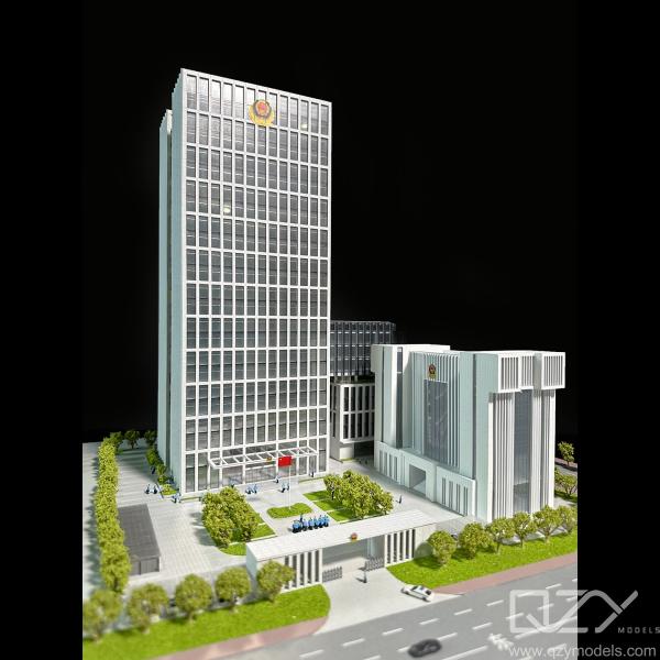 Edificio arquitectónico Maqueta modelo HSA 1/300 Edificios a medida