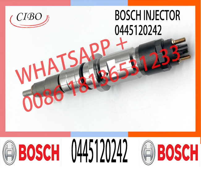Система подачи топлива 0 инжекторов 0445120242 445 120 242 Bosch дизельных для двигателя Дуна Feng EHQ200