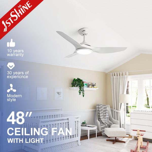 48 Inch/OEM 1stshine Ceiling Fan with Light and Remote Low Noise DC Copper Motor 2-