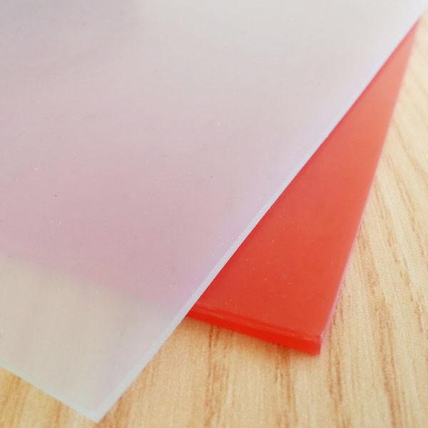 Food Grade Silicone Gasket Sheet , Aging Resistant Flat Silicone Sheet