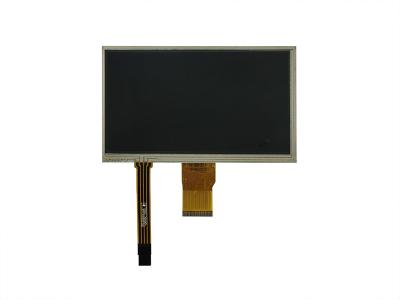 7-inch 1024x600 LCD Panel with 4-pin 2.54 Housing Resistive Touch Panel for Industrial Control Panel